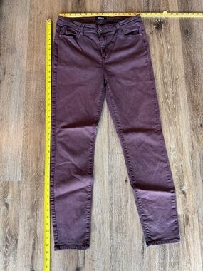 Buffalo David Bitton Plum Skinny Jeans Womens size 8/29